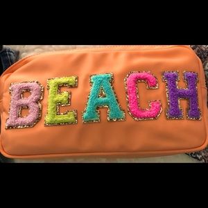 Stoney Clover Lane small pouch in Peach